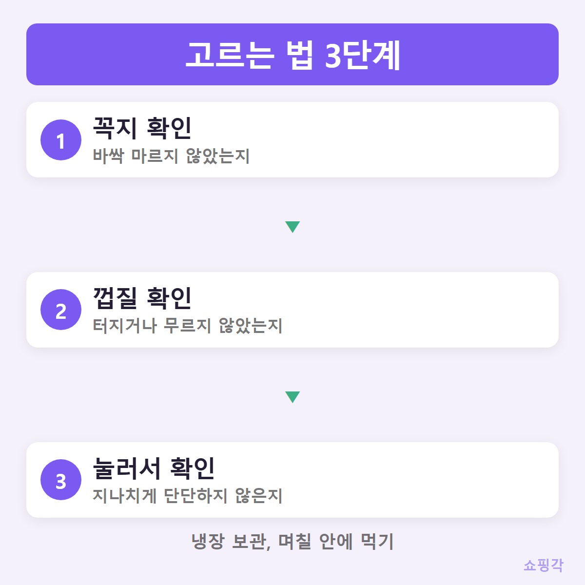 고르는법